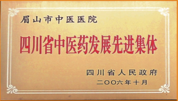 四川省中医药发展先进集体